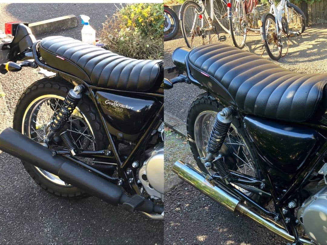 グラストラッカー用マフラー
