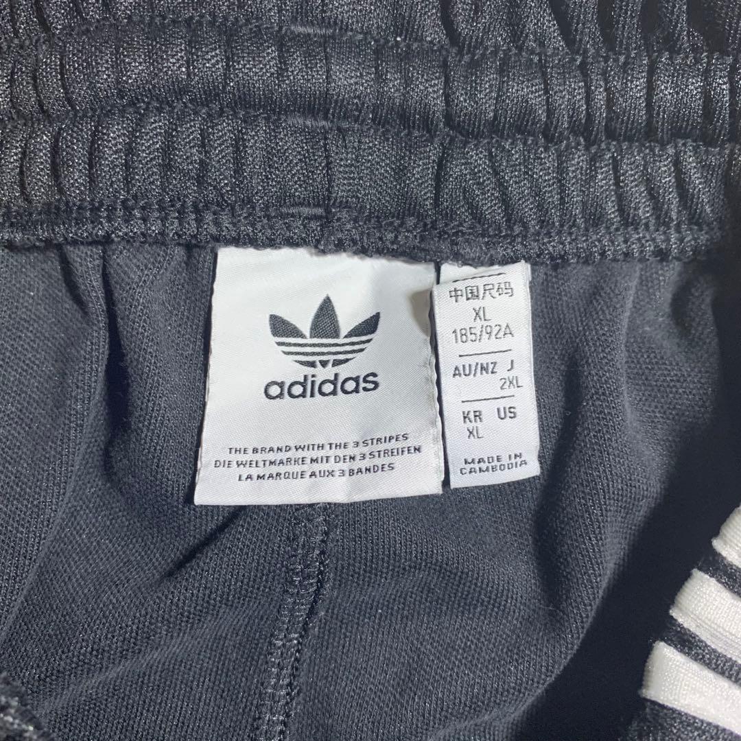 adidas バギーフィットファイヤーバードトラックパンツ ブラック XL