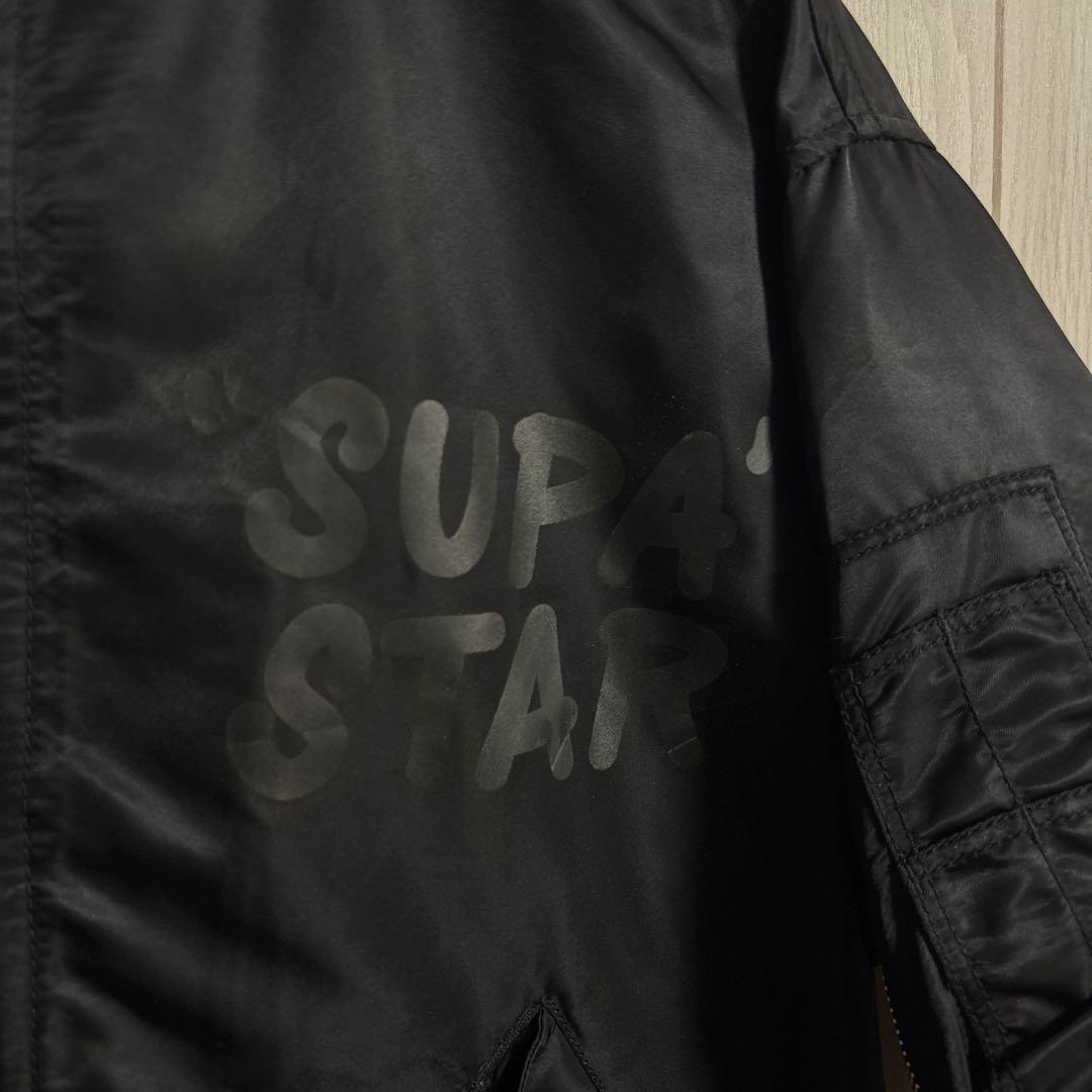 SOEソーイSUPA STAR MA-1ボンバーフライトジャケットブルゾン日本製