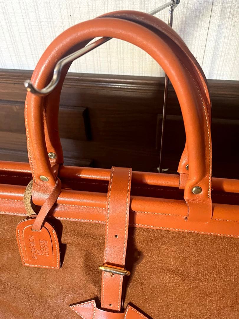 美品　皮ボストンバッグ ADMJ 、アタオ、等お好きな方にも