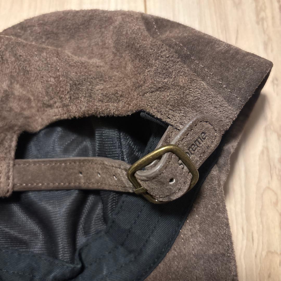 帽子 Supreme suede camp CAP BROWN