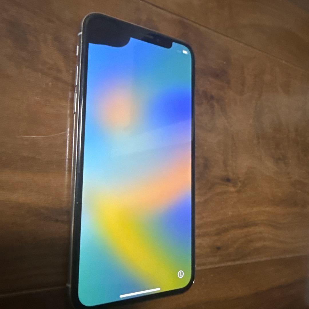 Apple iPhone X シルバー 本体 箱付き