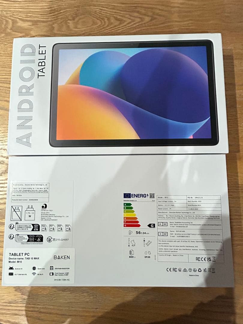 Android15 タブレット TAB10 Max 10インチ　初期化済