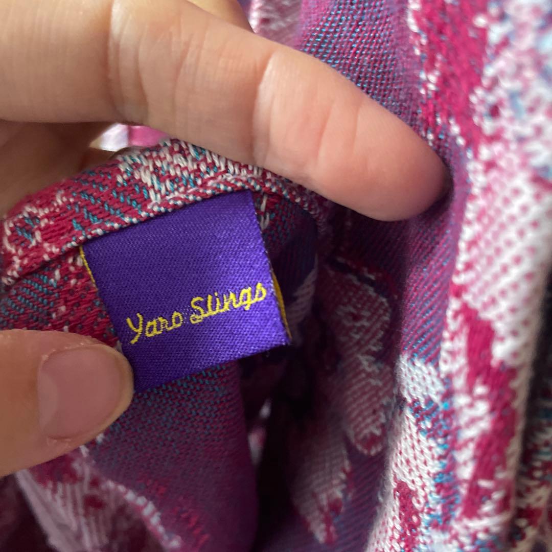 yaro slingsの花柄ベビーラップ　didymos好きにもおすすめ