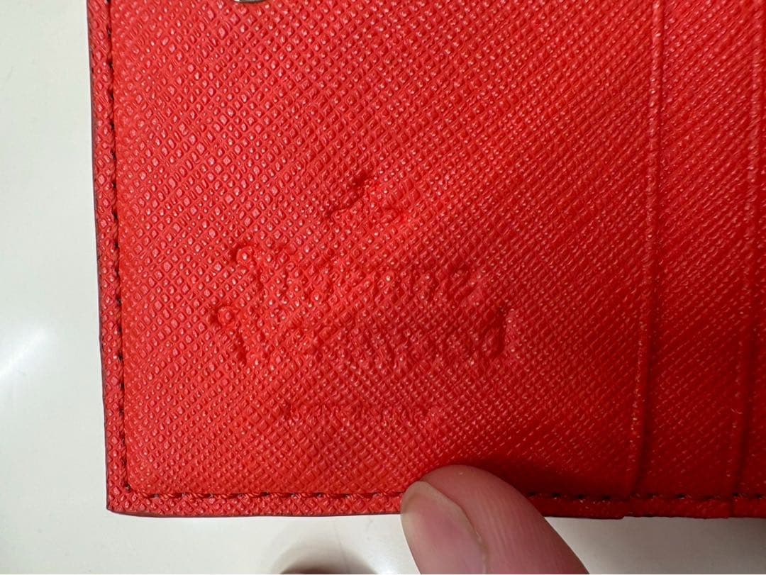 Vivienne Westwood（ヴィヴィアンウエストウッド）折り財布　レッド