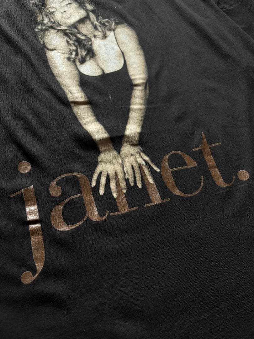 【極美品】90s Janet jackson Tシャツ ジャネットジャクソン