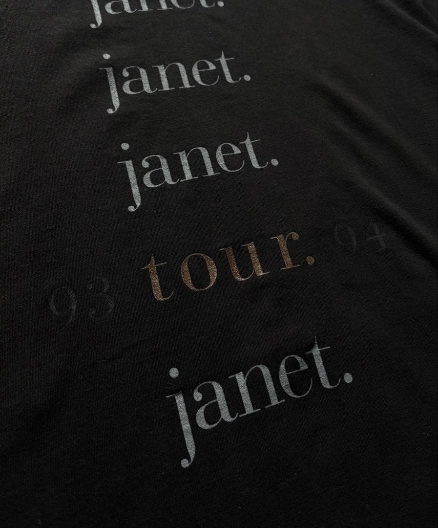 【極美品】90s Janet jackson Tシャツ ジャネットジャクソン