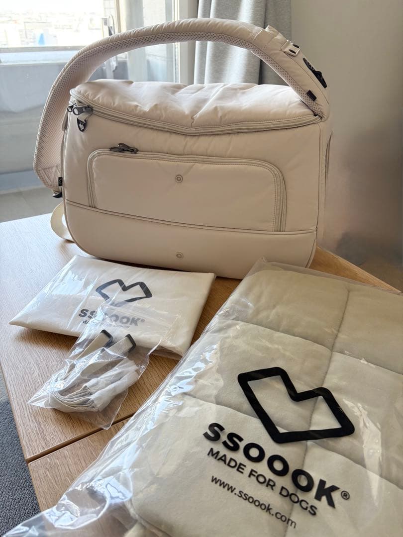 Greentea SSOOOK 犬用スリングバッグ ＋インナーブランケット