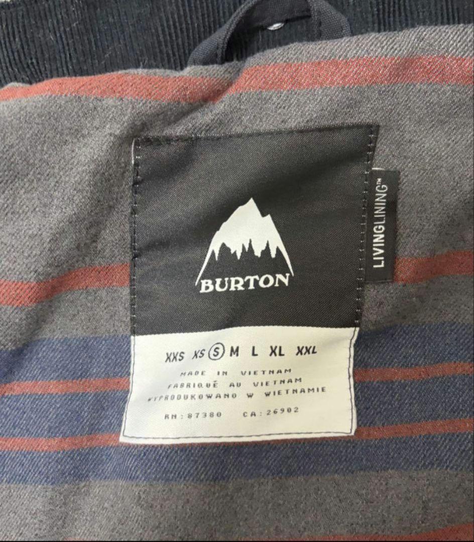 【再値下げ】 BURTON スノボウェア 男性用Sサイズ 黒ジャケット