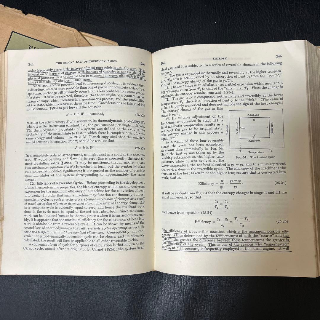 洋書 The Elements of Physical Chemistry