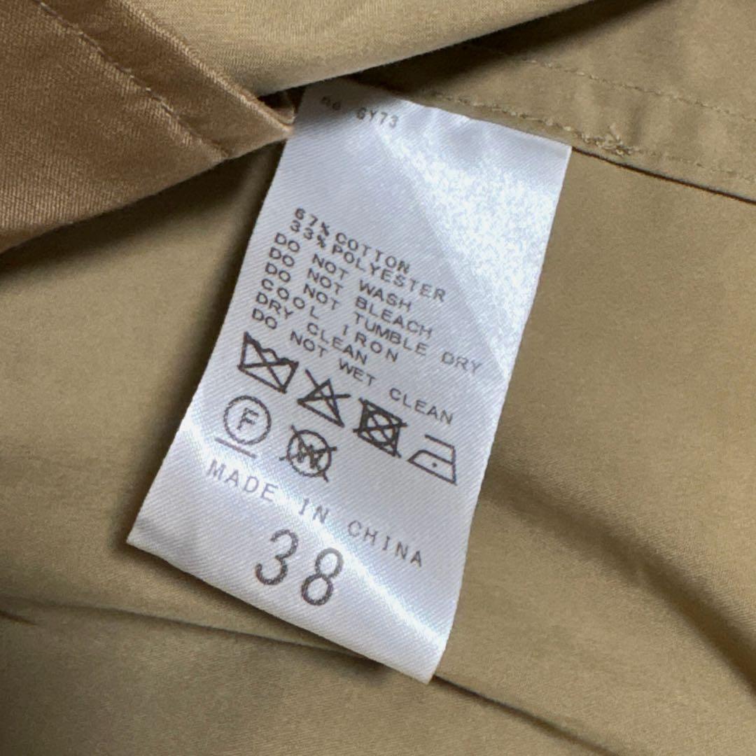 スピックアンドスパン C/P ミドル丈トレンチコート
