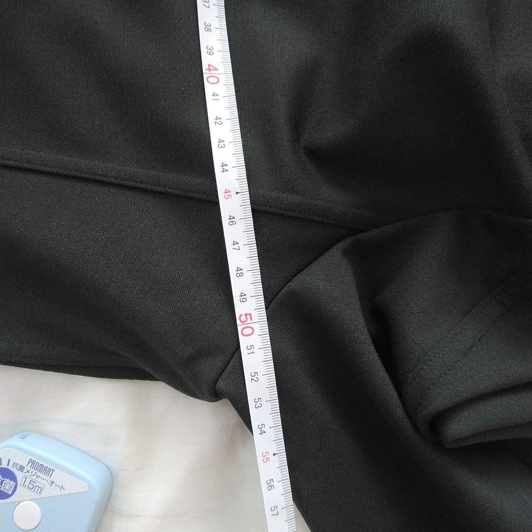 T JACKET シャツジャケット　カーキ　ジャージ生地