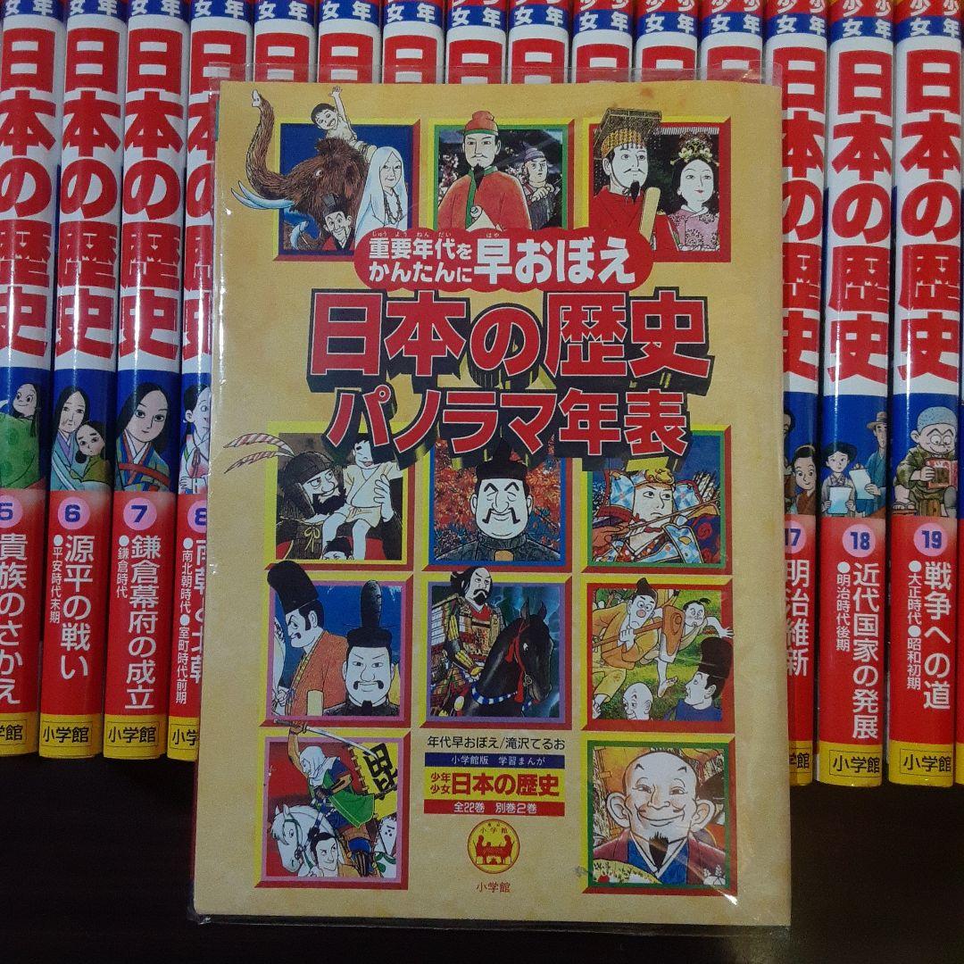 少年少女日本の歴史. 全22巻+別巻2冊　計24冊セット