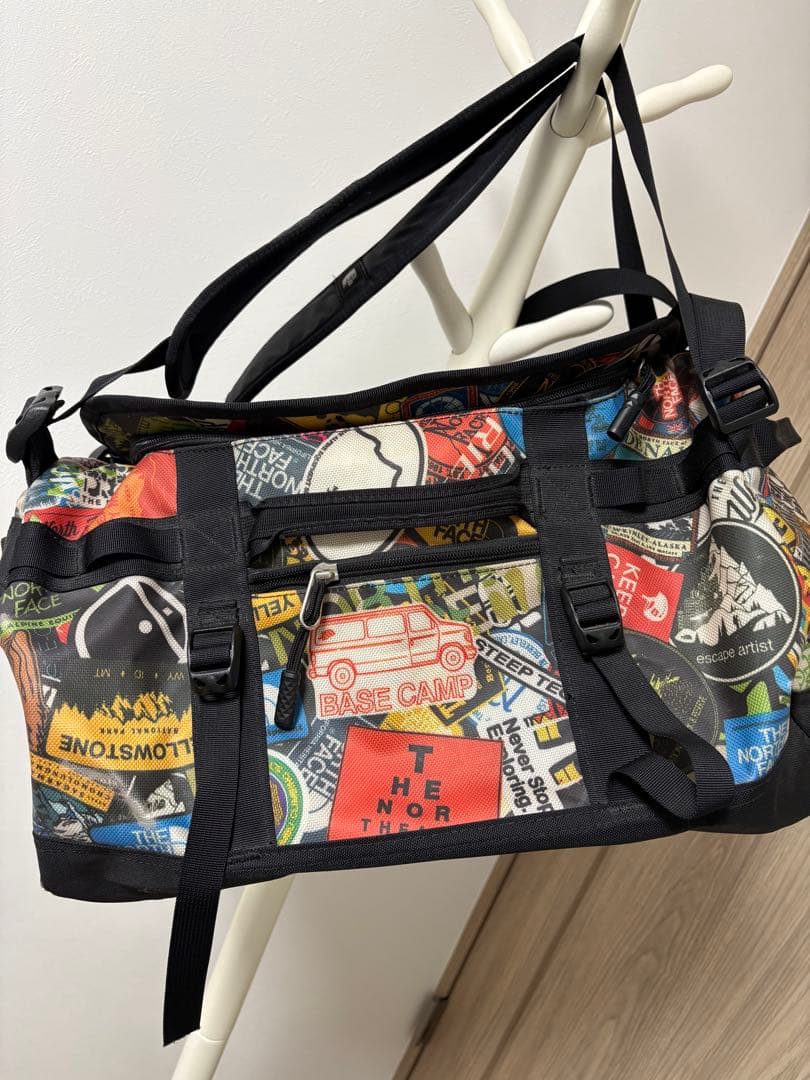 ノースフェイス　BCダッフル　ステッカープリント　XSサイズ