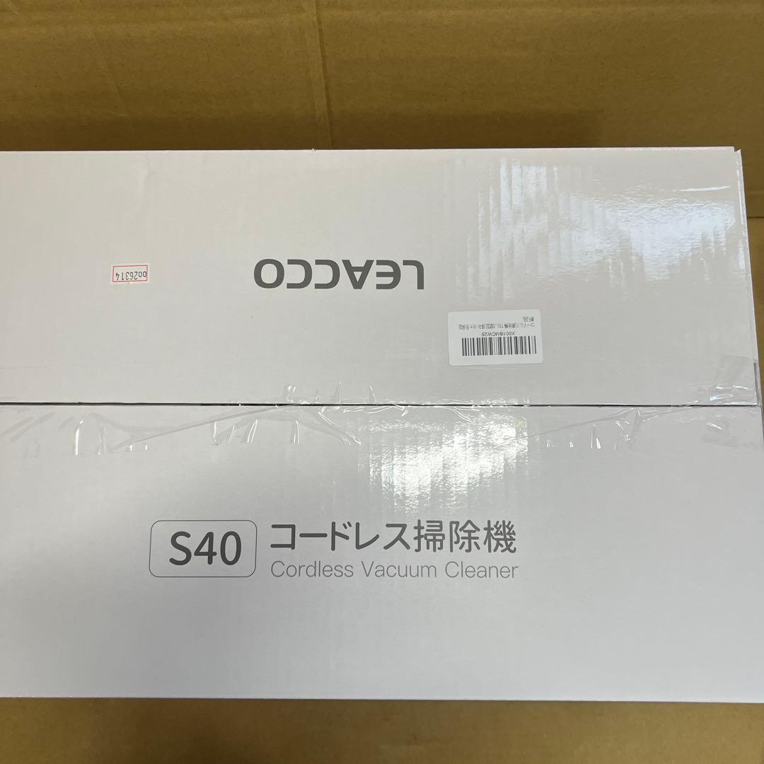 0026314 コードレス掃除機 75000Pa LEACCO