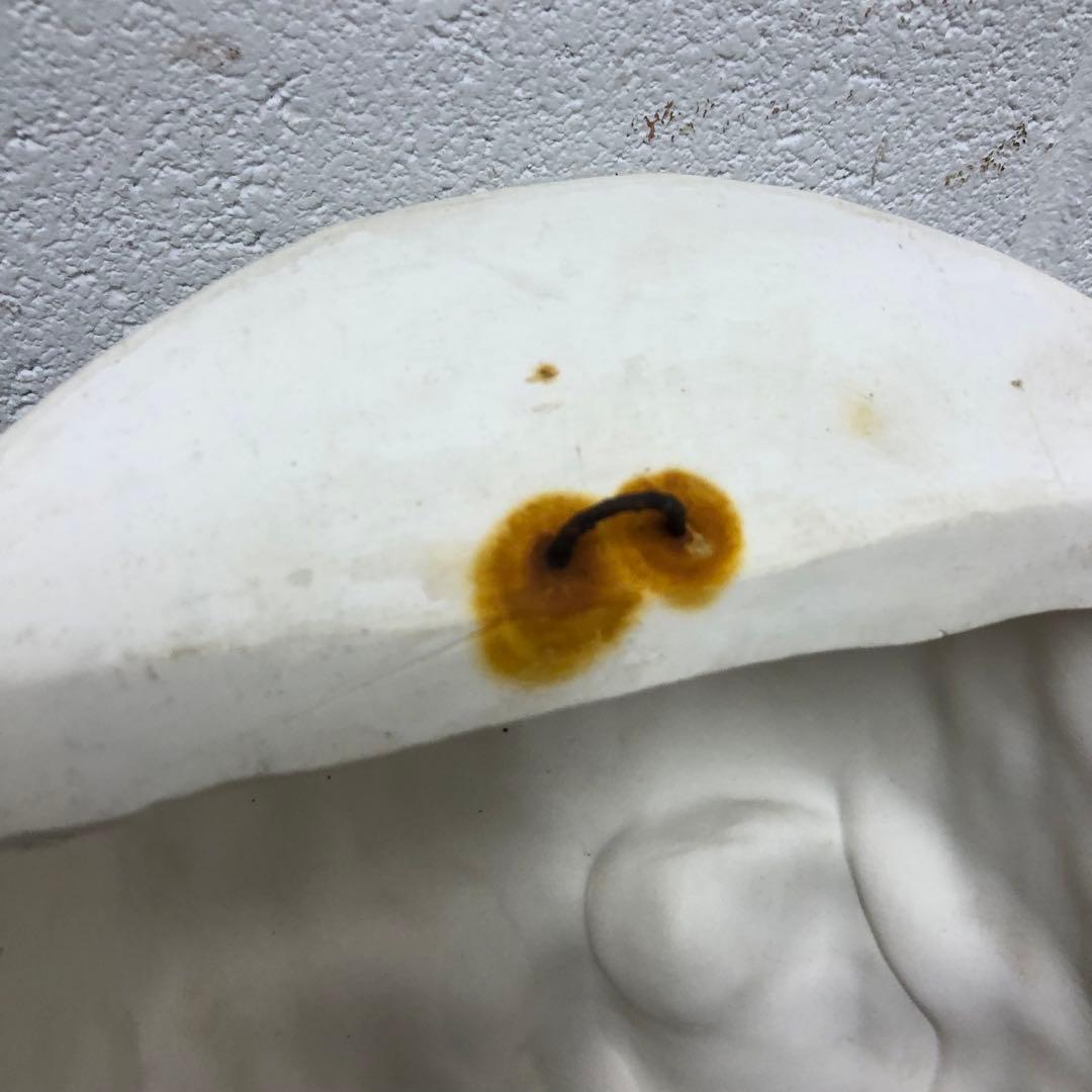 石膏　石膏像　半面　顔面　聖ヒエロニムス　デッサン