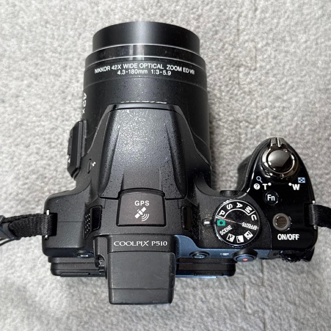 ☆動作OK Nikon coolpix P510 バッテリー＆充電器＆SD付き