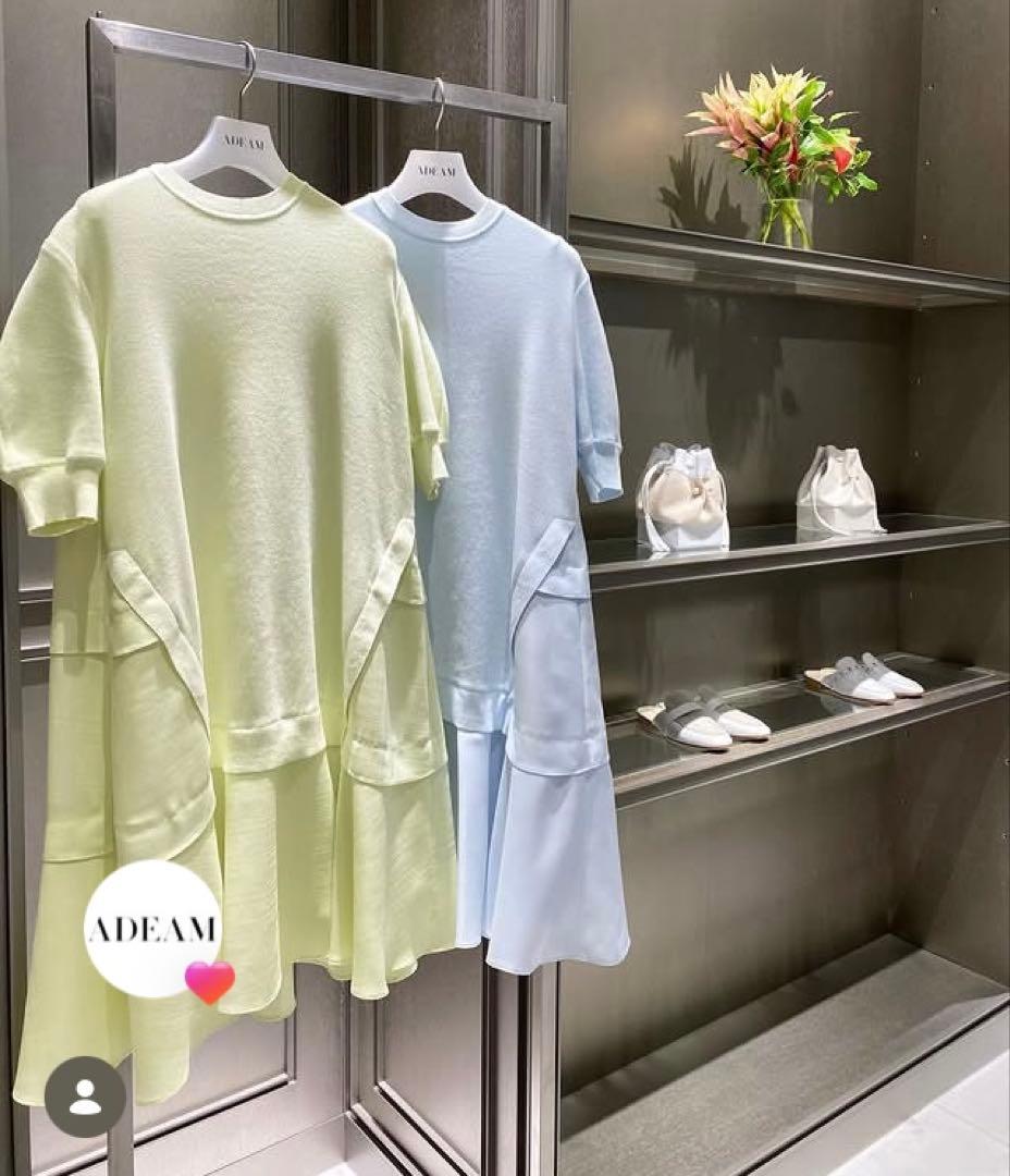 ADEAM アディアム フォクシー Plumeria Knit Dress