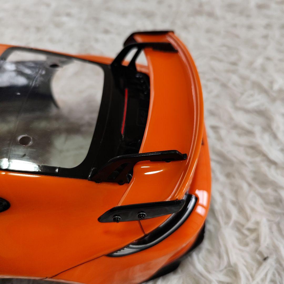 Porsche 911 GT3 RS RCカー ボディ　タミヤ　オレンジ