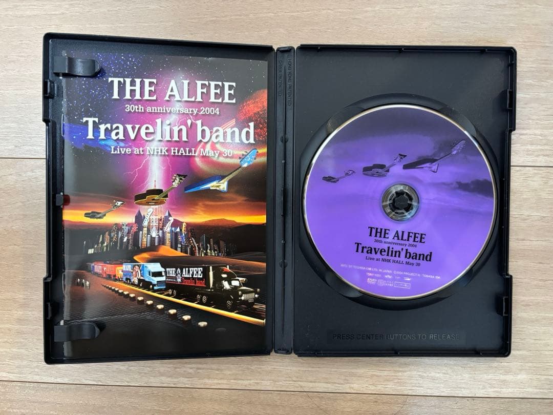 THE ALFEE Travelin' band DVD 2004年