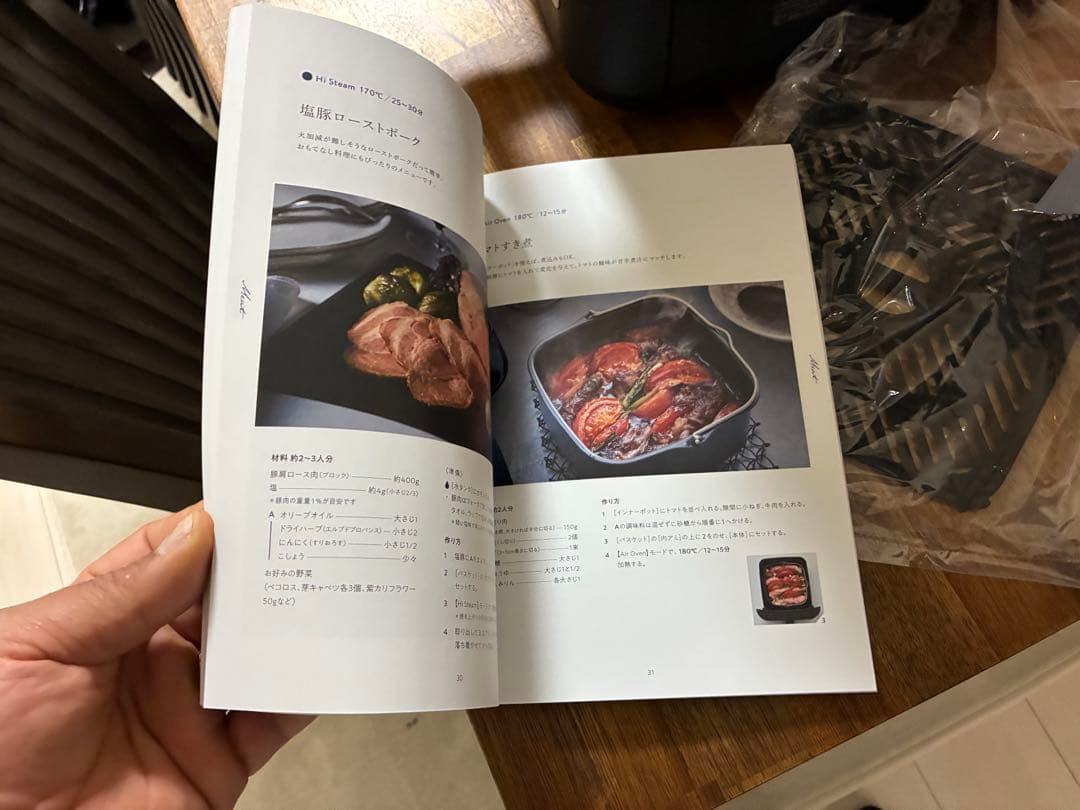 récolte ハイスチームエアオーブン RAO-3 (BK)