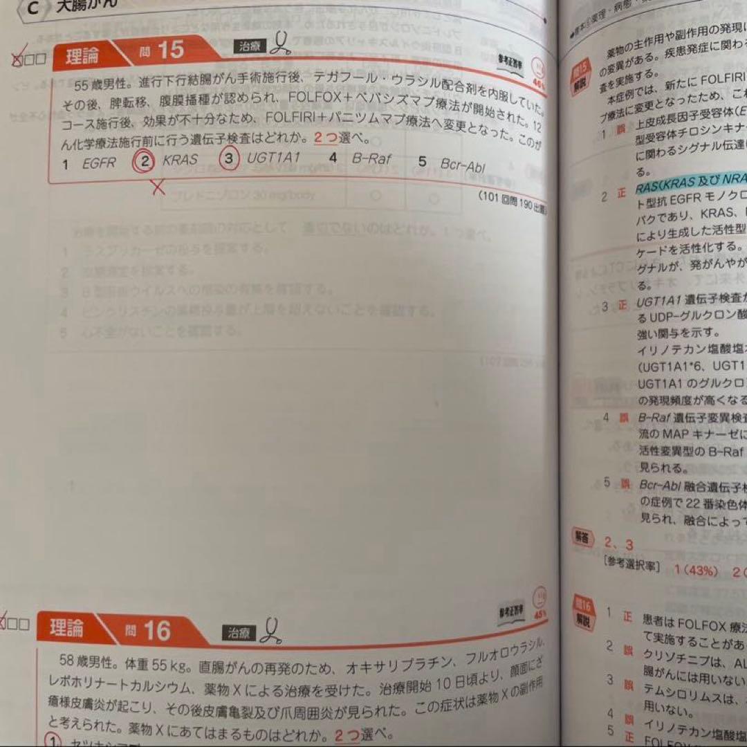 薬ゼミ 第110回 薬剤師国家試験対策参考書 青本 青問 16冊 セット