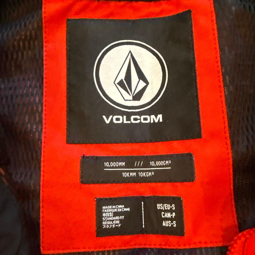 VOLCOM スノーボードジャケット レッド