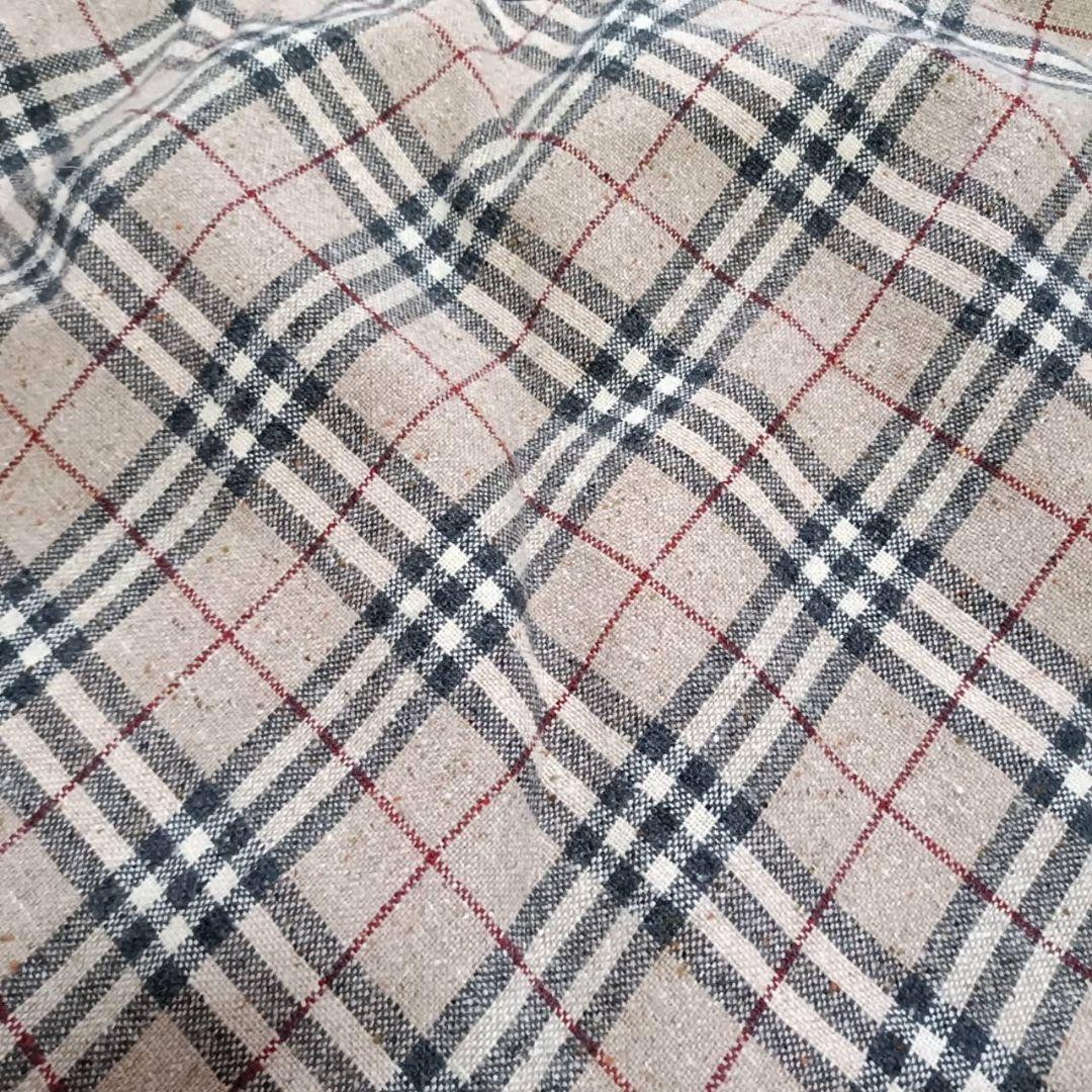 BURBERRY バーバリー　ノバチェック　ロング　スカート　大きいサイズ　変形