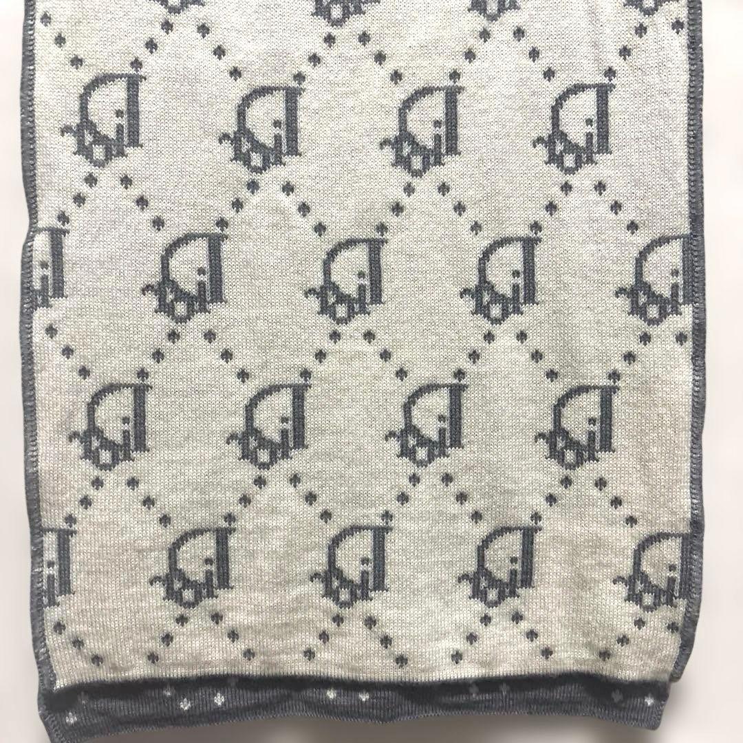 Christian Diorディオールトロッターリバーシブルマフラー美品即日発送