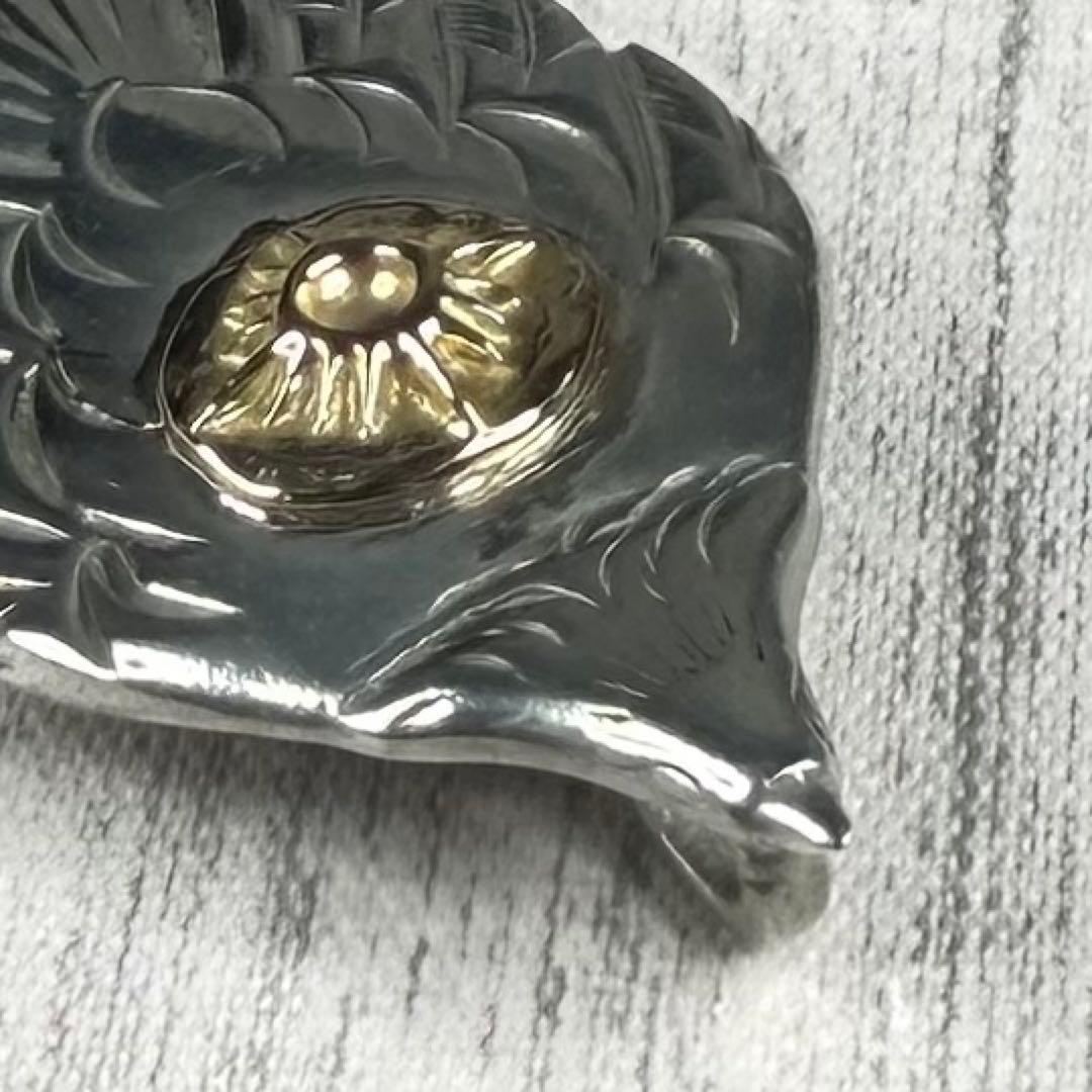 美品 アリゾナフリーダム イーグル ネックレス ペンダントトップ K18 アクセ