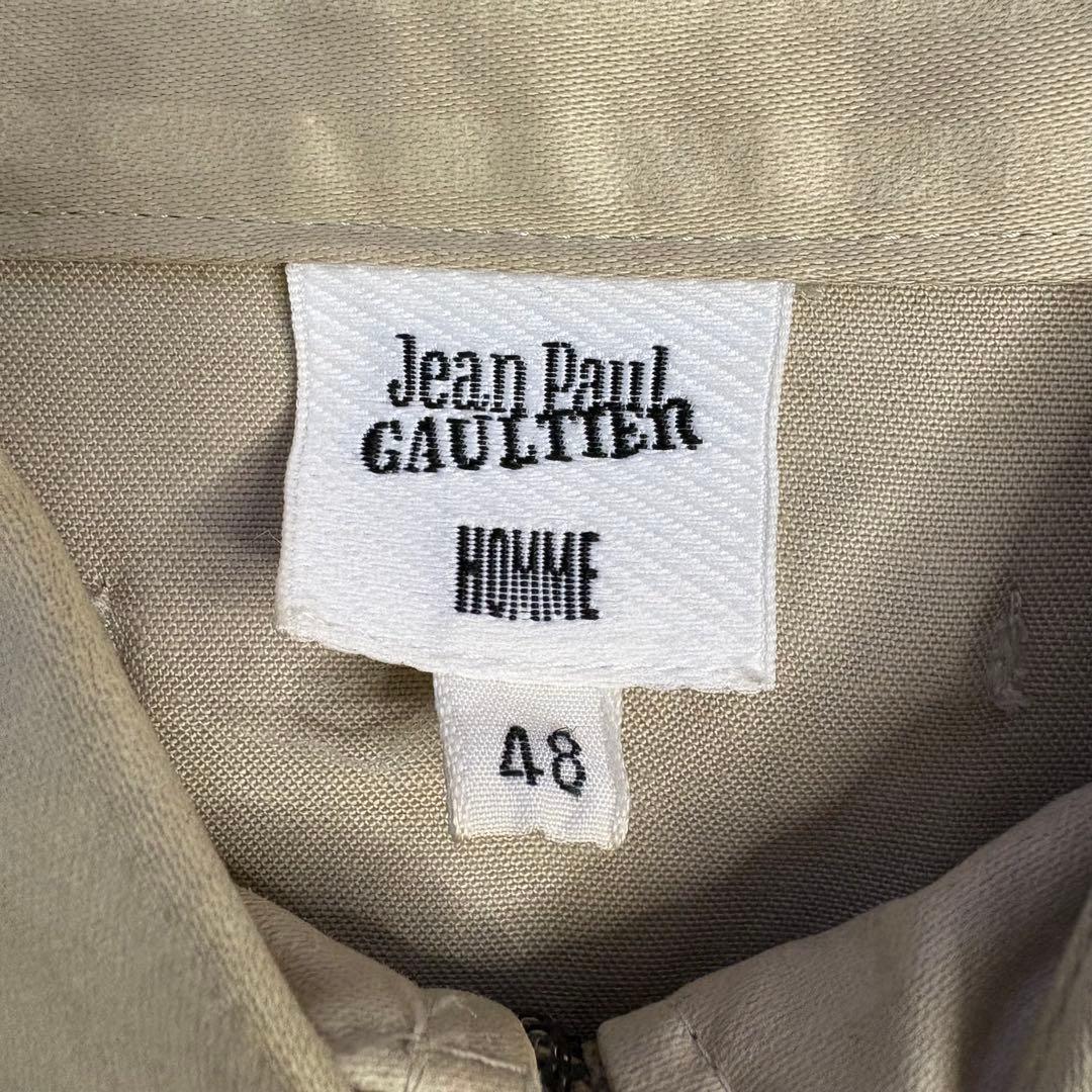 90s Jean Paul GAULTIER HOMME ストライプ短丈ブルゾン