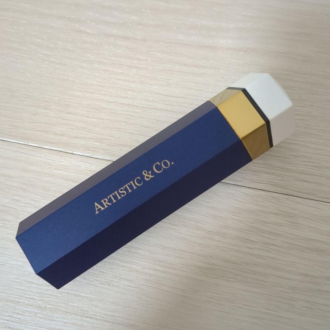 新品ARTISTIC&CO IONイオン導入導出美顔器スキンスクライバーネイビー