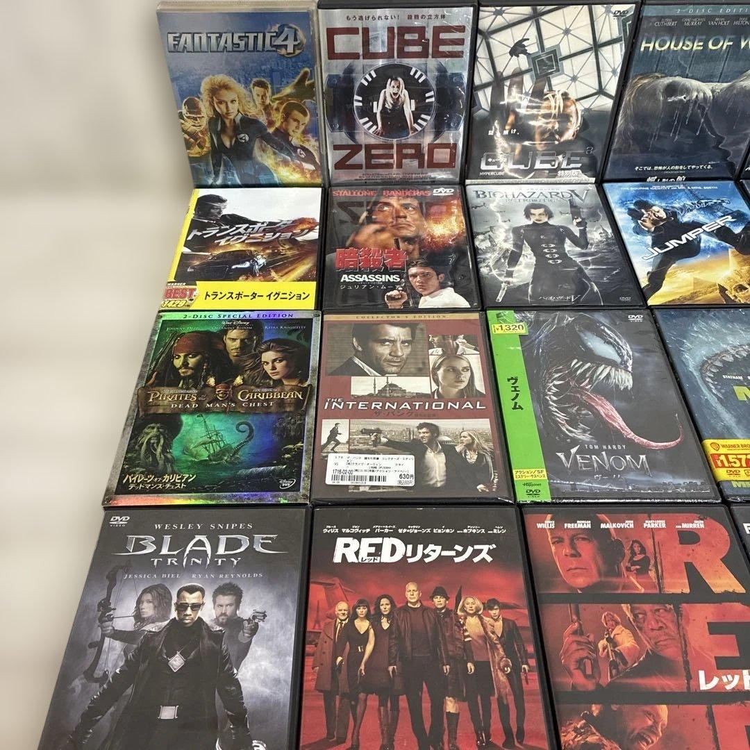 洋画DVDまとめ売り 134枚