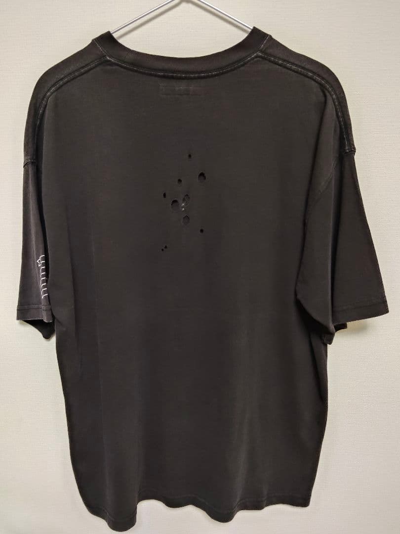 NUMBER (N)INE エンブレム Tシャツ 穴空き サイズ2