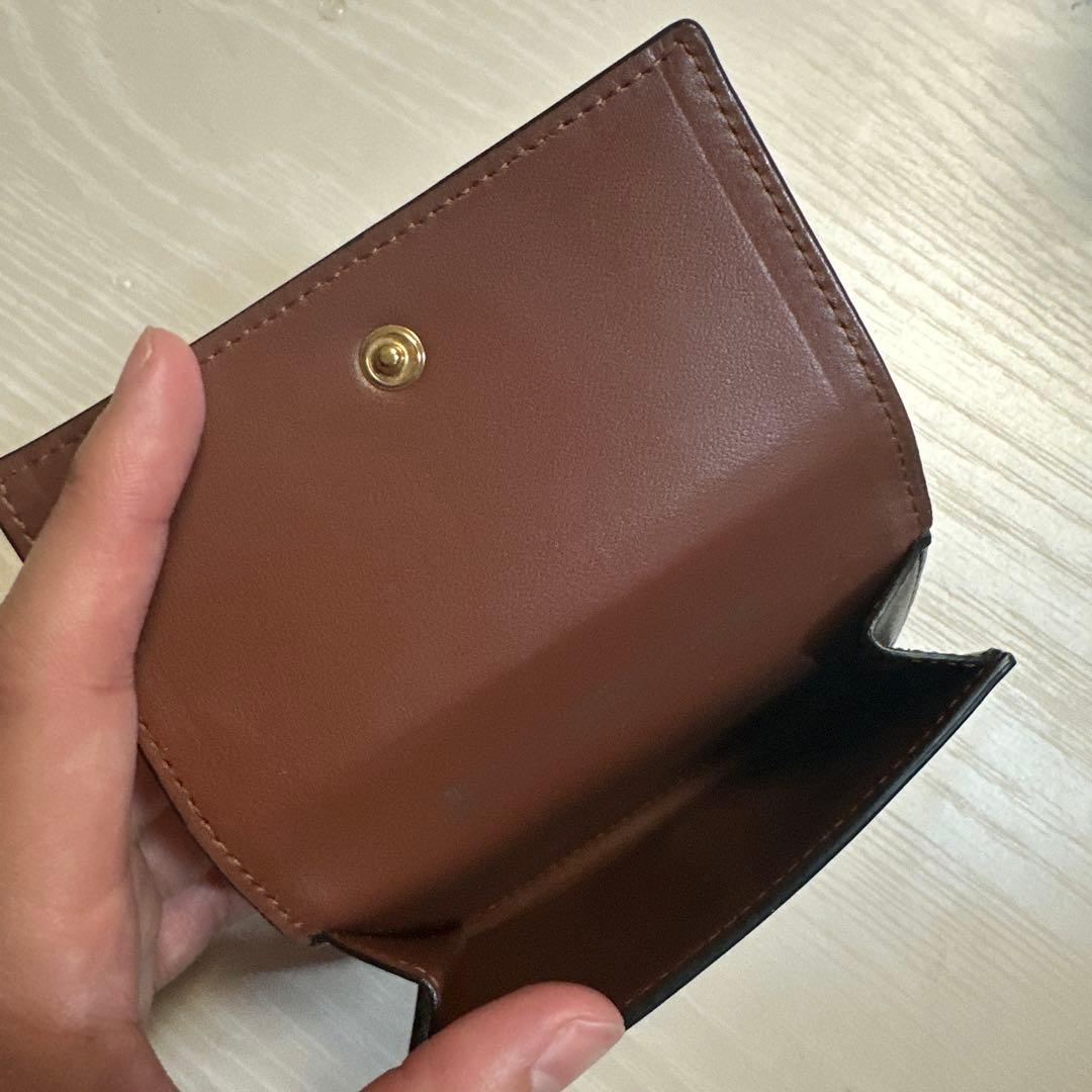 Burberry ストライプ 三つ折り財布
