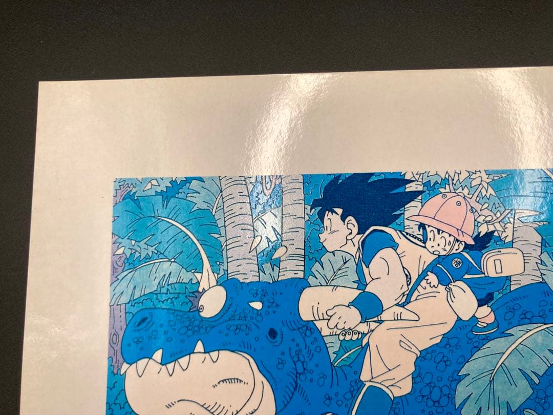 ドラゴンボール 複製原画 リトグラフ 孫悟空&悟飯 マルチワールド限定