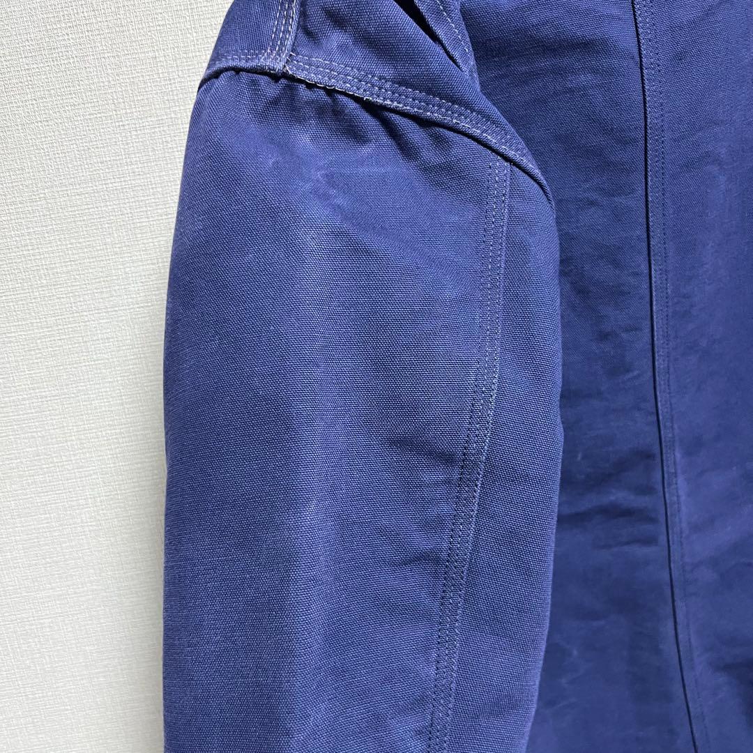 カーハート チョアコート ネイビー 星タグ 80s ジップ Stussy元ネタ