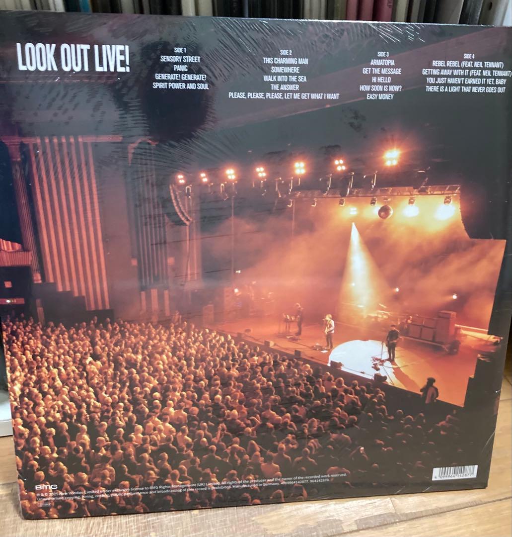 JOHNNY MARR LOOK OUT LIVE! 限定オレンジ盤 RSD