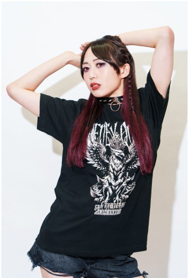 スターダム　STARDOM　上谷沙弥 Phenex Queen Tシャツ　L