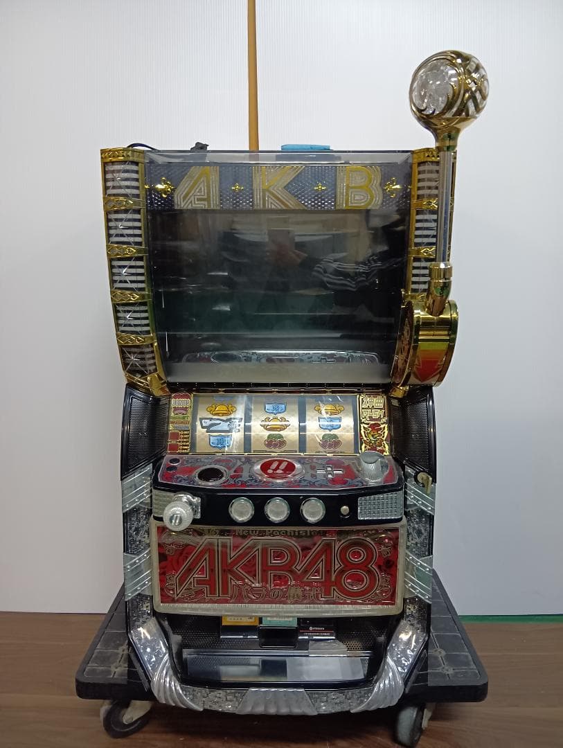 【 アブ】パチスロ 実機 ぱちスロAKB48バラの儀式 直接引取可