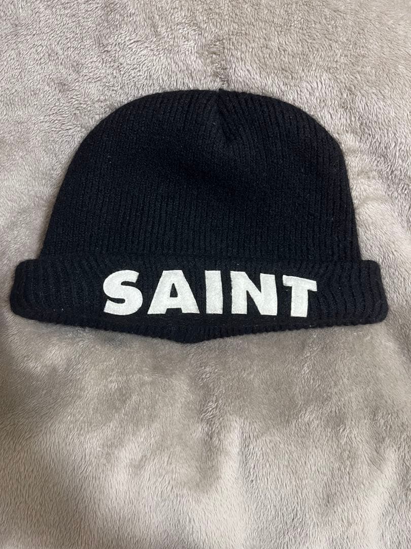 SAINT Mxxxxxx セントマイケル　黒ビーニー