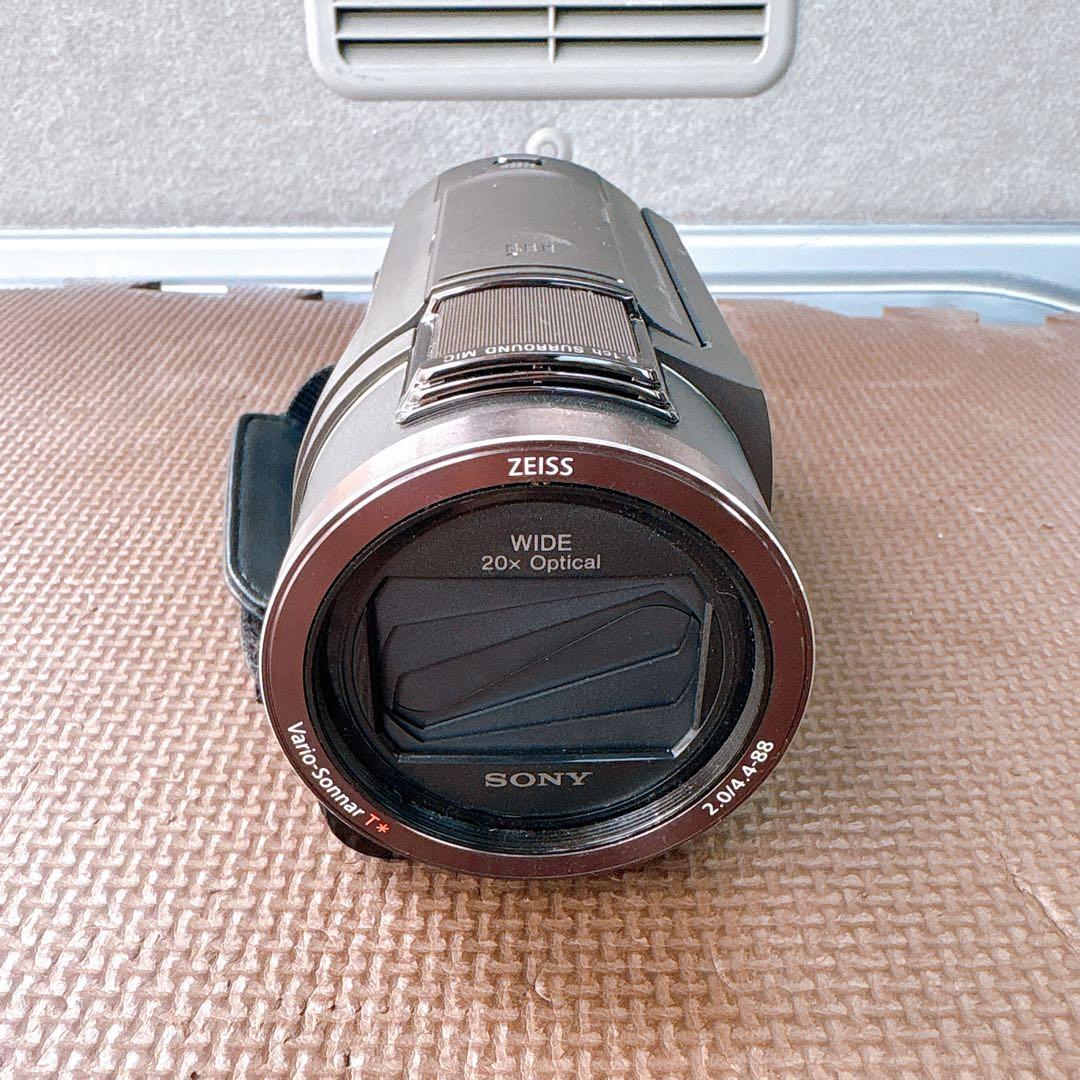 SONY HANDYCAM FDR-AX45 ブラウン 4K Wi-Fi対応