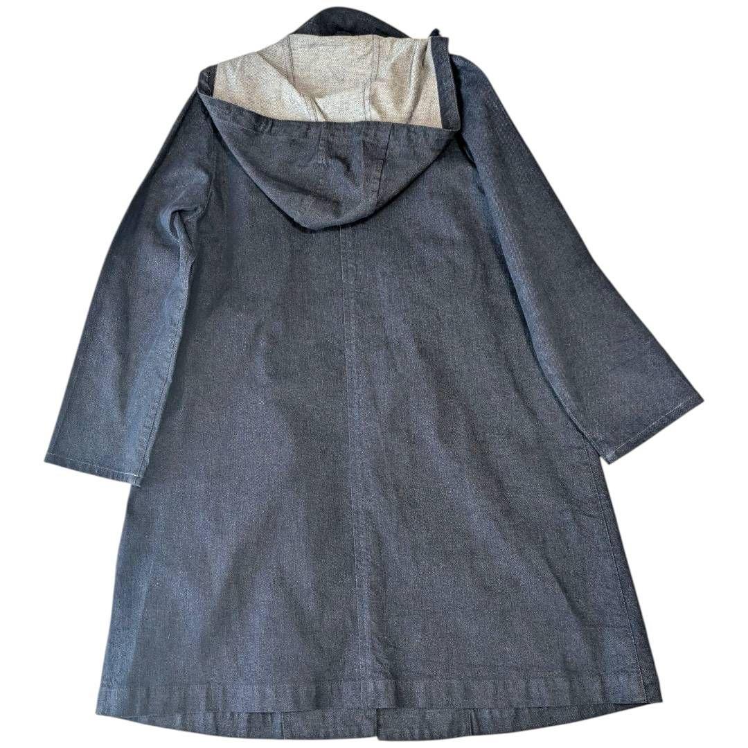 マドモアゼルノンノ NON NON デニム　ロングジャケットコート　M