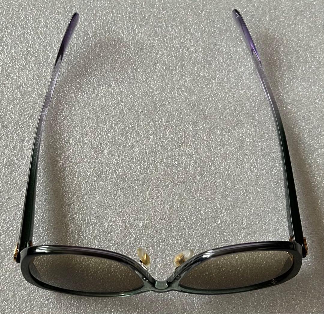 GUCCIグッチGG0371インターロッキングサングラス (クリアグリーン系)