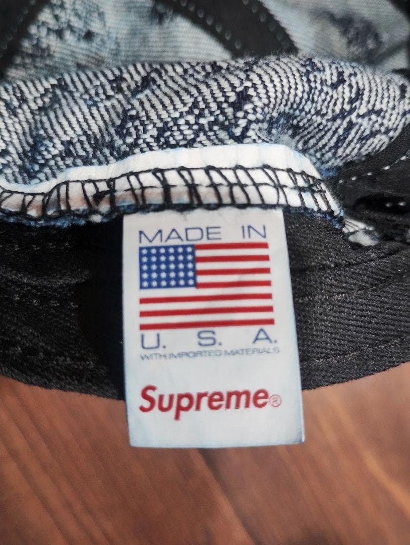 A*R様 Supreme シュプリーム バンダナ ジャカード キャンプ キャップ