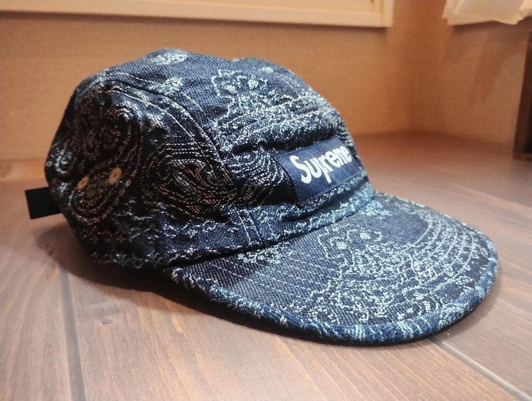 A*R様 Supreme シュプリーム バンダナ ジャカード キャンプ キャップ