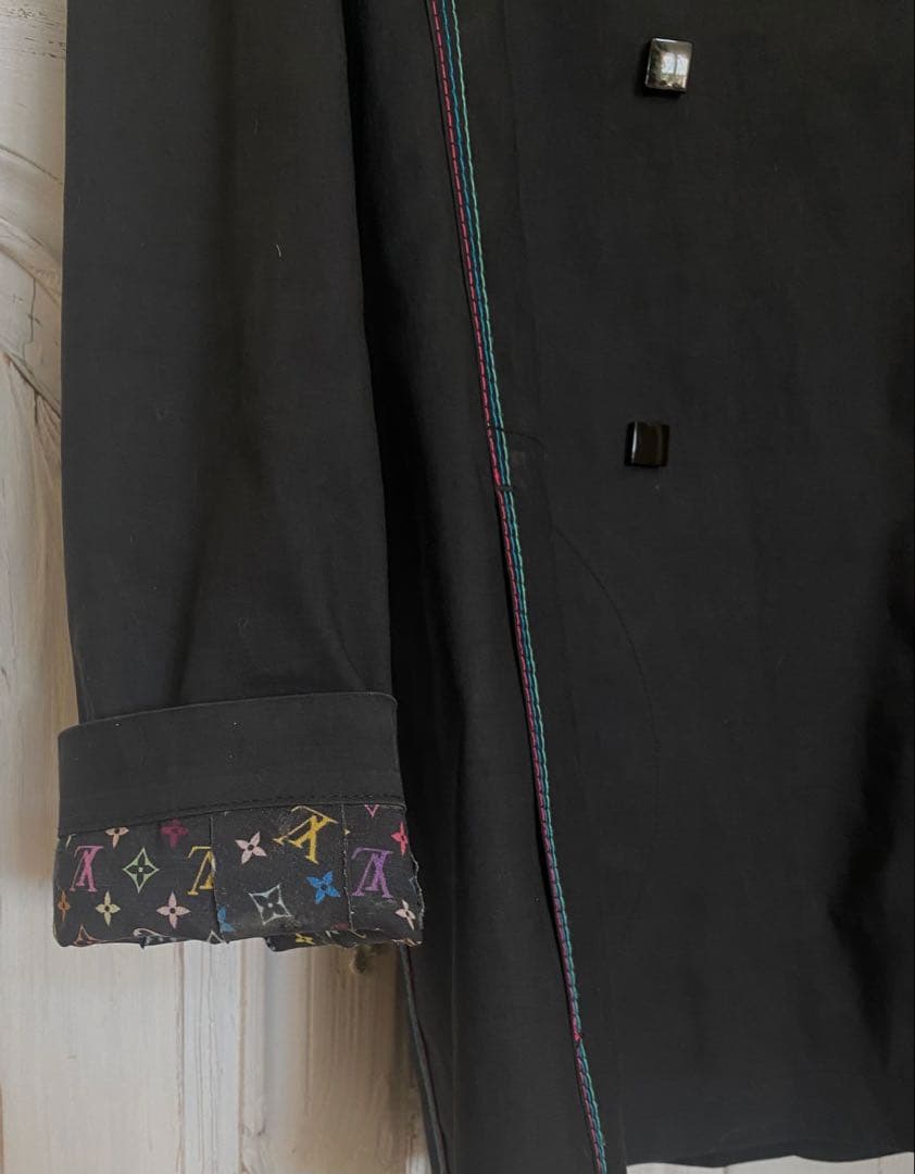LOUIS VUITTON ヴィトン　モノグラムマルチカラーショートコート