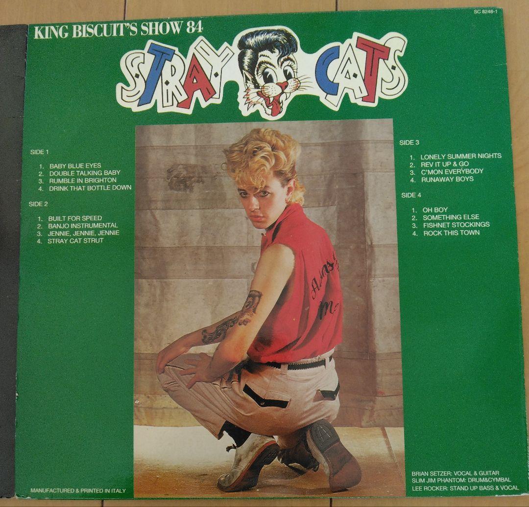 洋楽 STRAYCATS KINGBISCUIT'SSHOW/RADIOSHOW