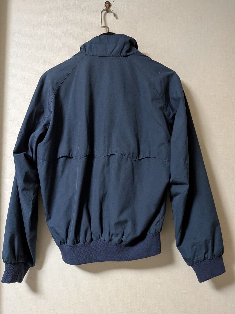 【英国製】BARACUTA G9 OPTIジップ期 ネイビー コットン100%