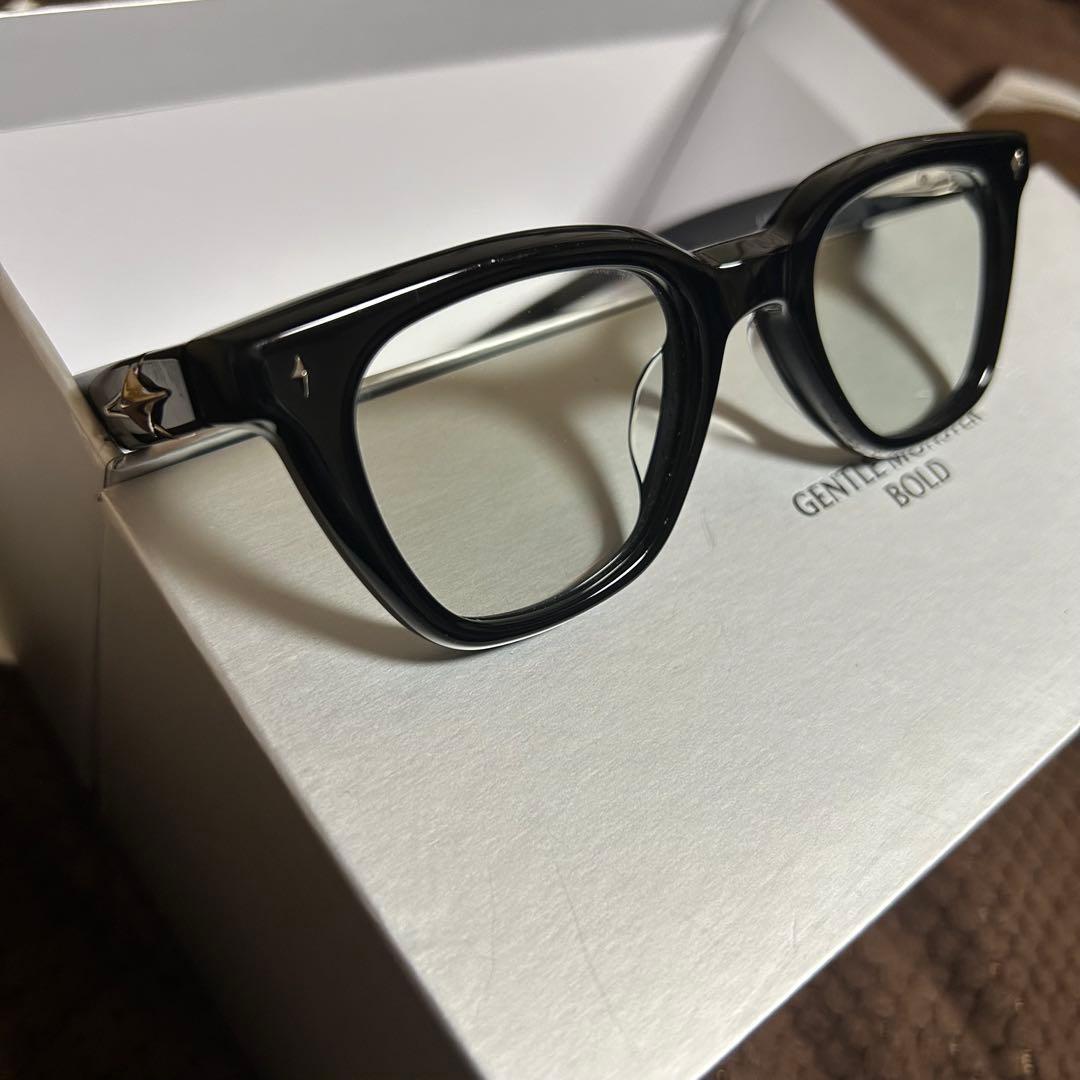 GENTLE MONSTER BOLD GAUSS 01 ブラック×グレー